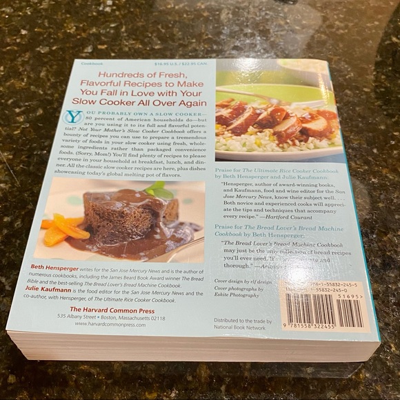 2/$15 Not Your Mother’s Slow Cooker Cookbook 350 Recipes by Beth Hensperger - Picture 2 of 3